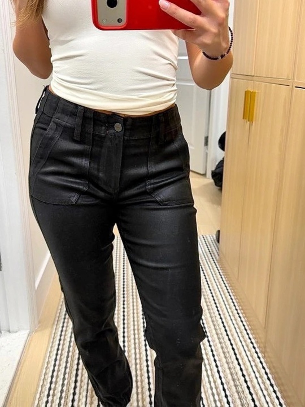 Paige Black  Pants Waist 26